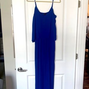 Shameless royal blue jumpsuit